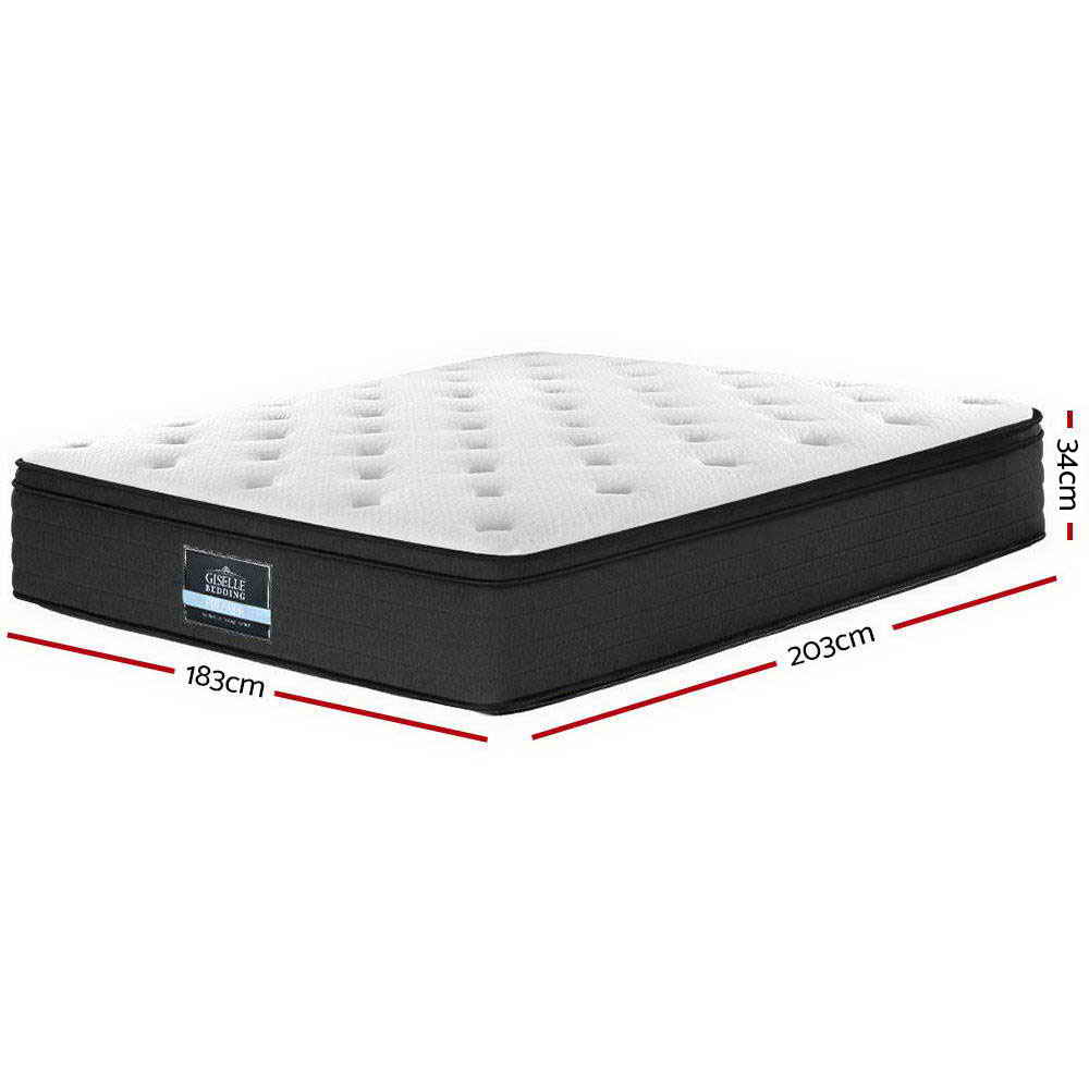 KING Size - Euro Top Mattress - 34cm