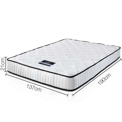 DOUBLE Size - Tight Top Mattress - 21cm